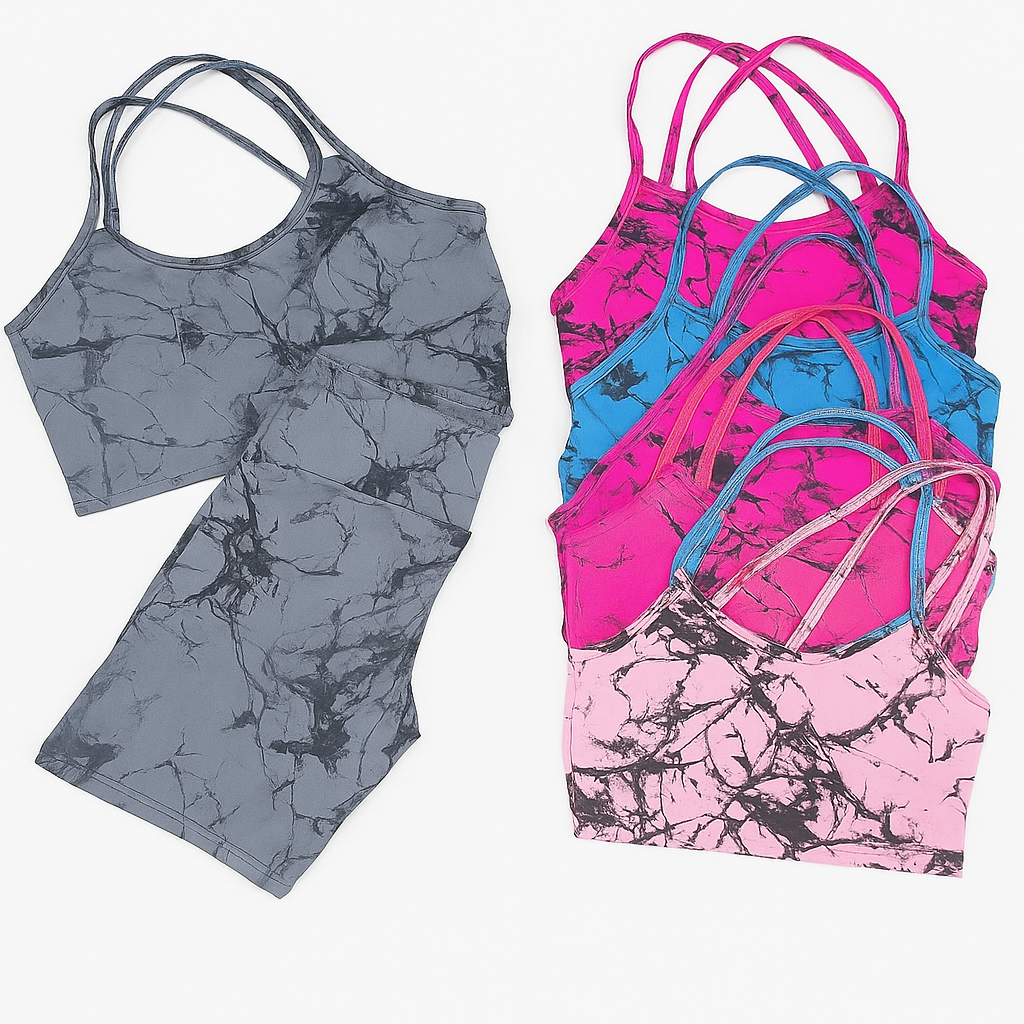 Conjunto degrade  shorts